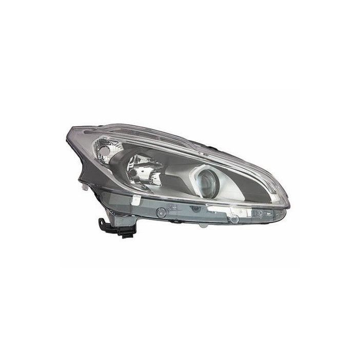 Right front headlight H7/H7/LED Peugeot 208 2015-2019