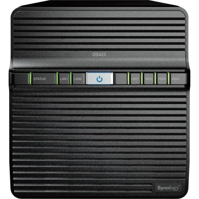 Synology DS423 NAS Server - 4 bays - 2GB RAM