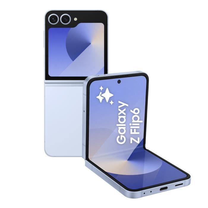 Smartphone Samsung Galaxy Z Flip6 de 512 GB azul