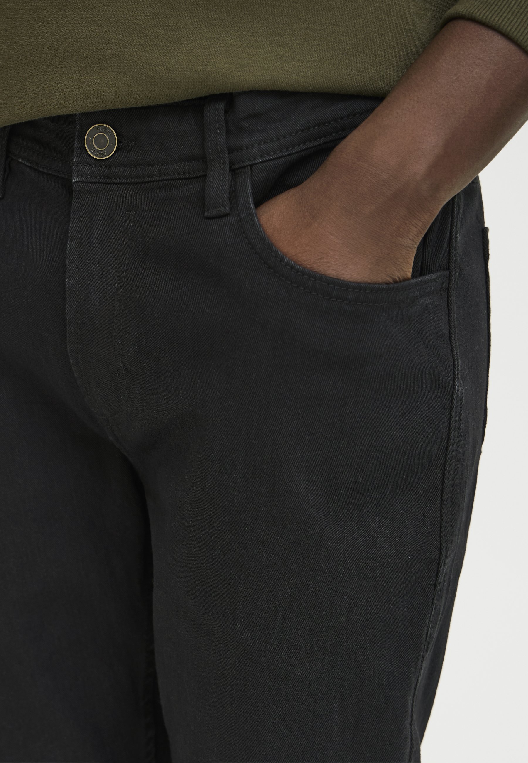Jean droit Blend BHTwister - denim noir