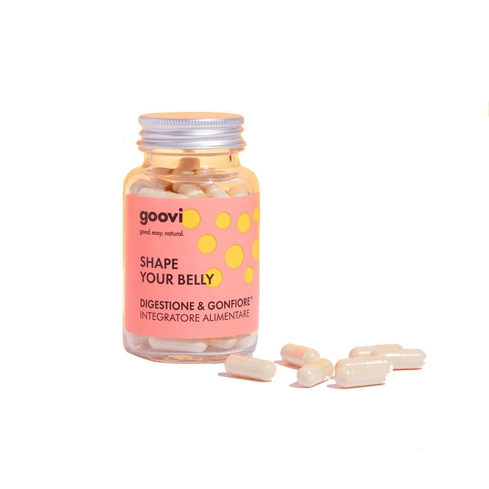 GOOVI Goovi Shape Your Belly Digestion et Ballonnements 60 capsules Complément alimentaire