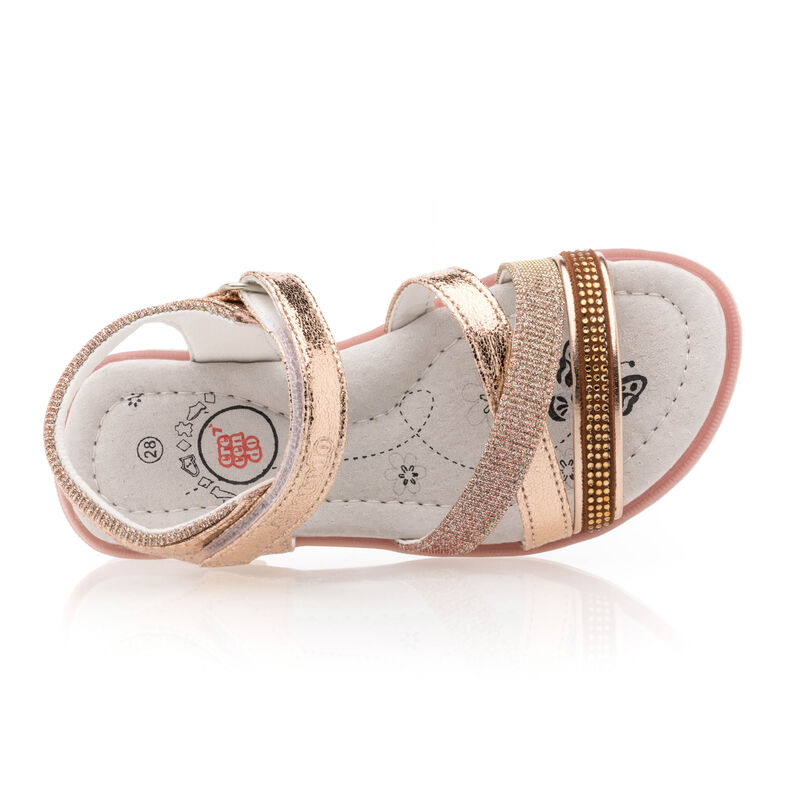 Roze meisjessandalen/schoenen met open tenen