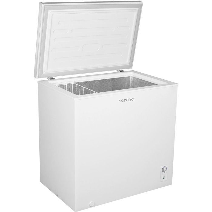 Chest Freezer - CONTINENTAL EDISON - OCEACC194WD - Energy Class D - 194 L - 81.8 x 55.8 x 83.5 cm - White