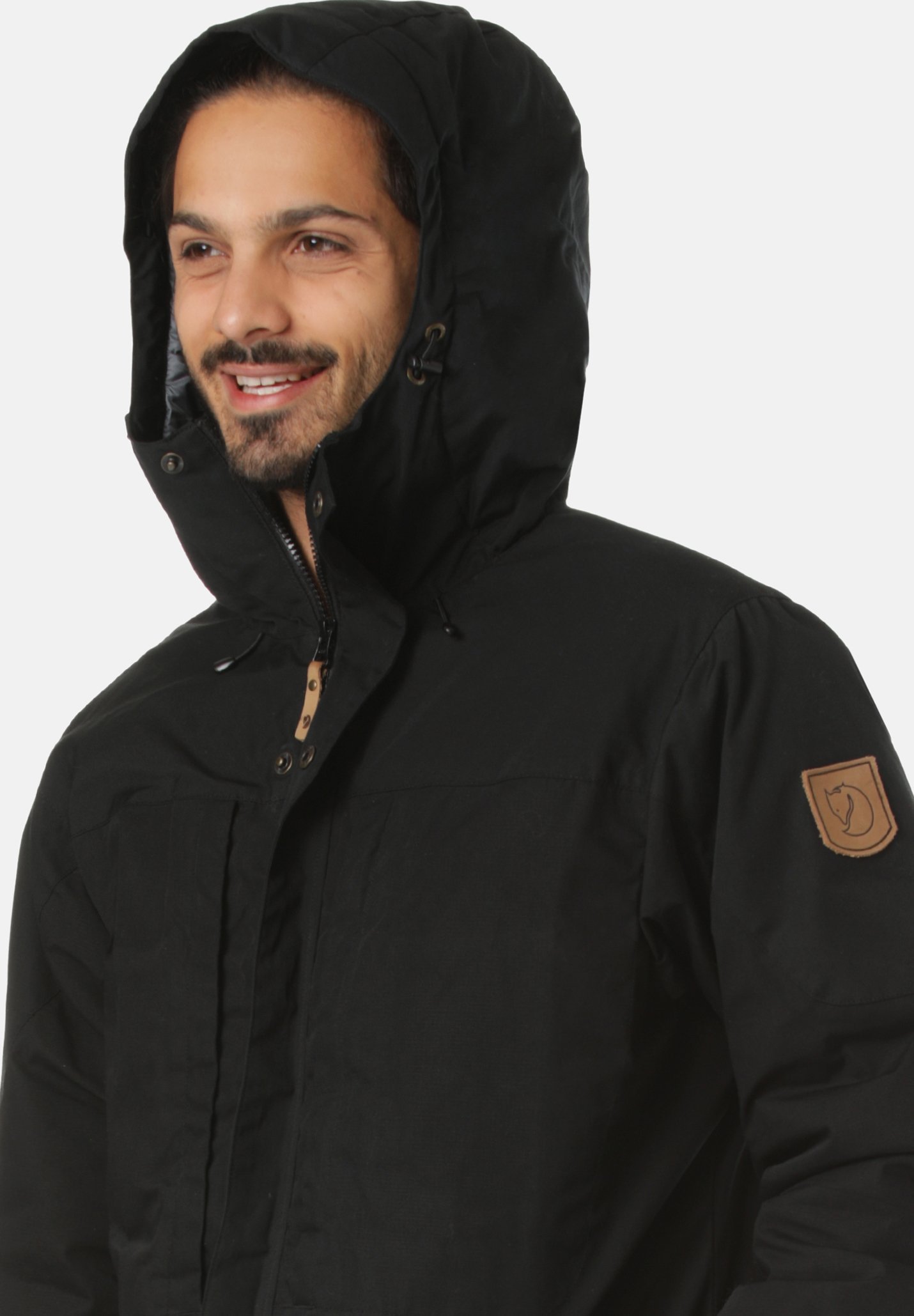 Fjällräven SKOGSÖ PADDED JACKET - Giacca outdoor - nera