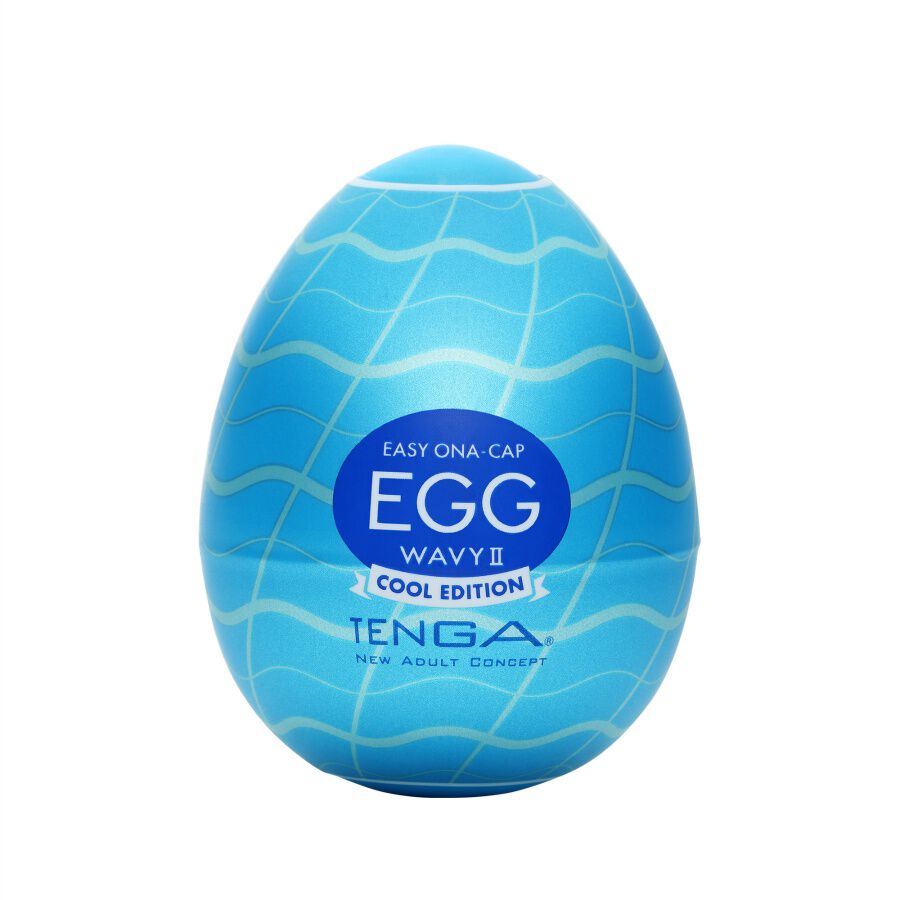 Tenga Easy Ona-Cap Egg Wavy II Cool Edition plüssállat plüssállat