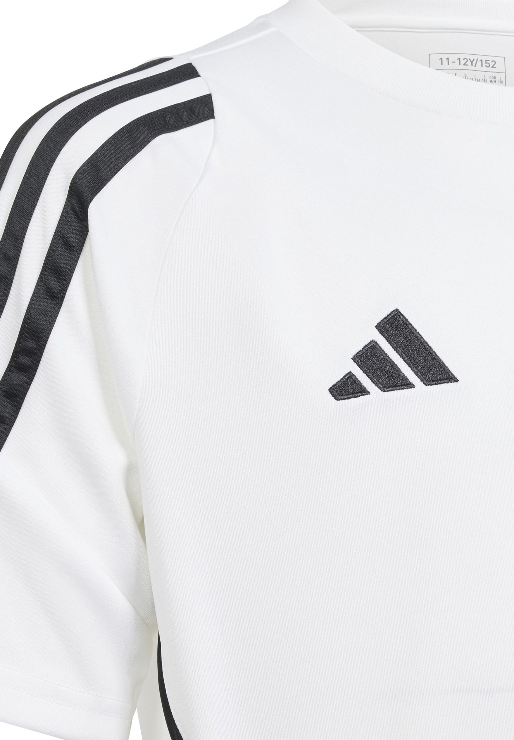 adidas Performance TIRO24 - LÜHIKESTE VARRUKATEGA SPORTI T-SÄRK - valge/must