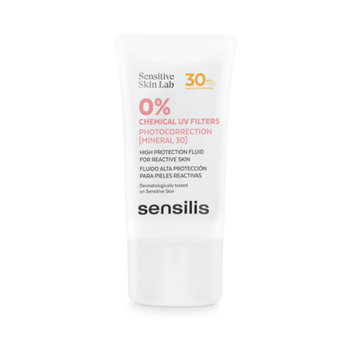 Sensilis Photocorrection Mineral -aurinkovoide SPF 30 -nestemäinen mineraaliaurinkosuoja 40 ml
