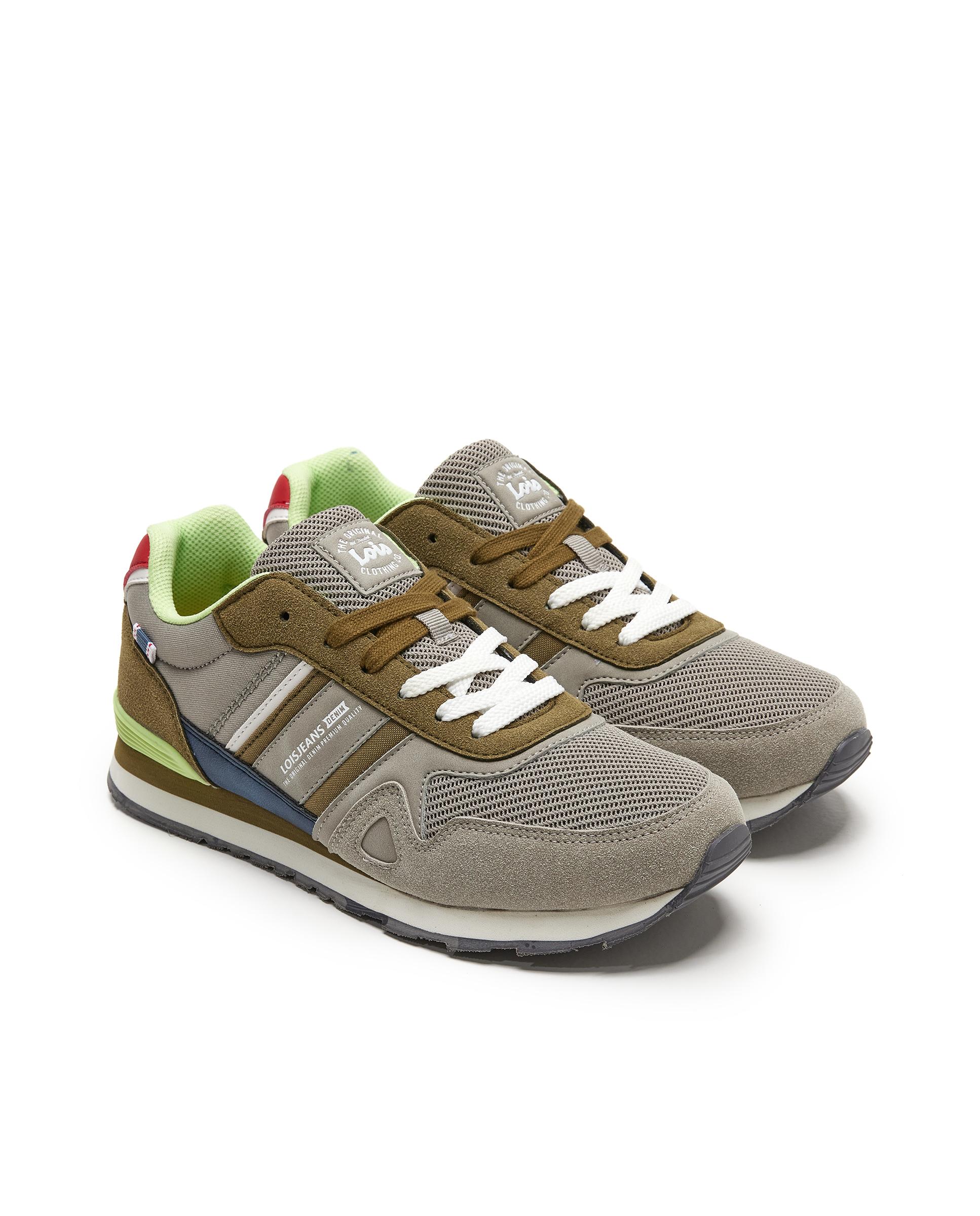 Zapatillas Lois Retro 64175 Con Cordones