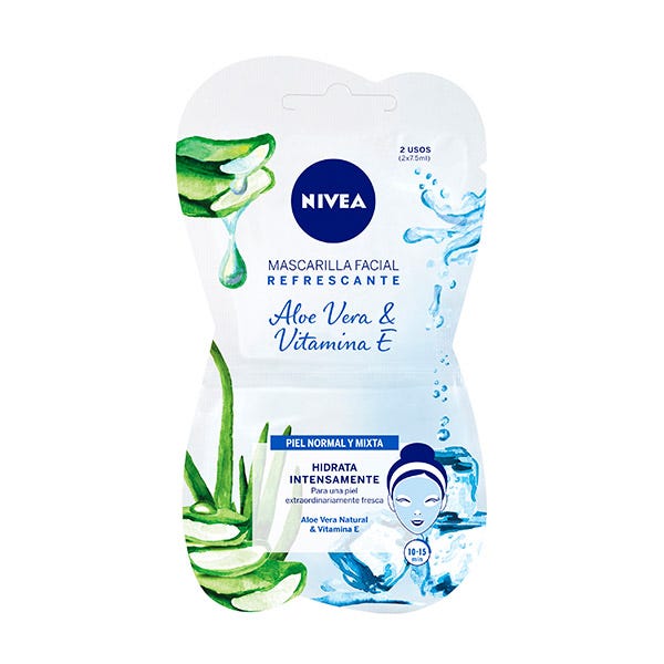 Pleťová maska s aloe vera | 15 ml