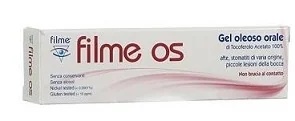 FILME Filme OS Gel Oleoso Oral Acetato de Tocoferol 8 ml Contra úlceras bucais