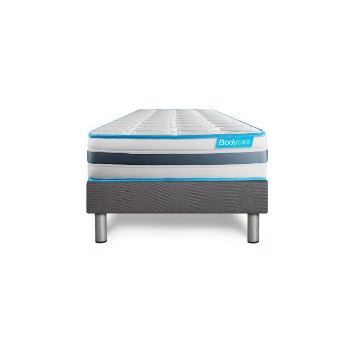 Ensemble BODYZONE 90×200 Ressorts ensachés 3 zones Ultra épaisseur