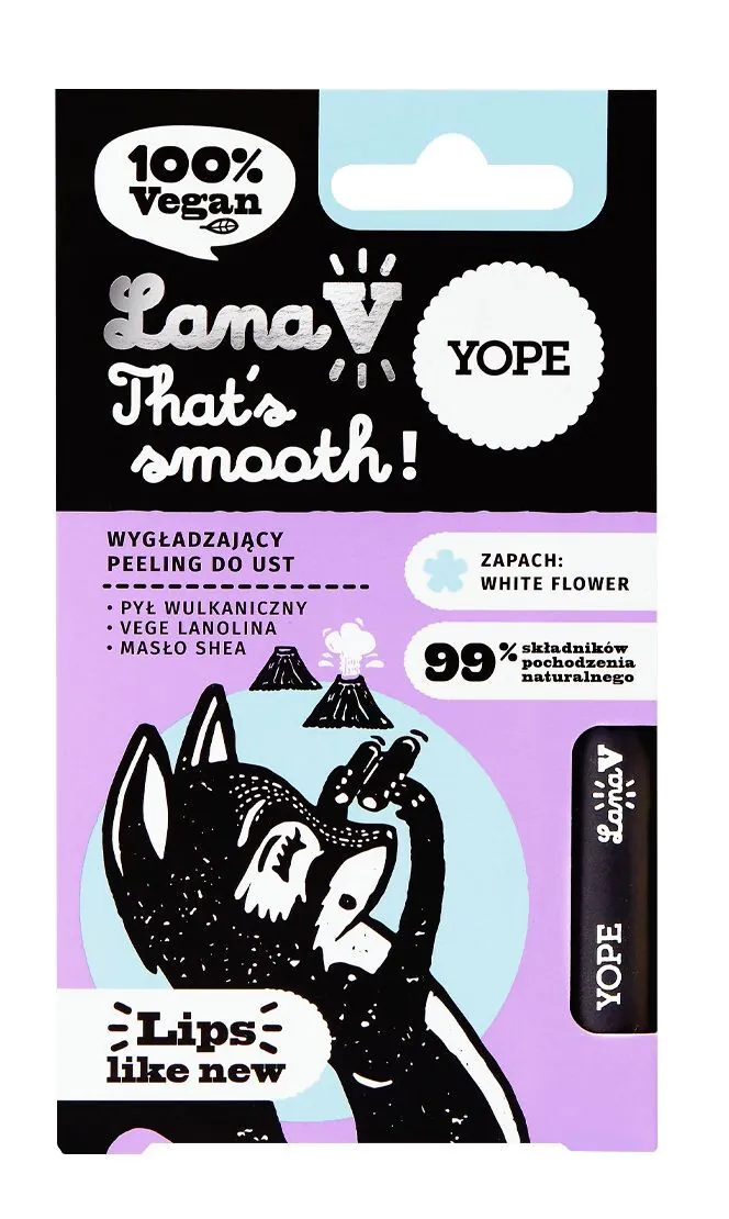 Yope Lana V Wygładzający Peeling do ust
