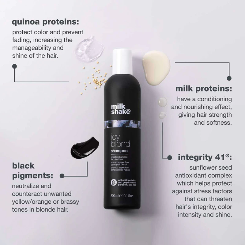 milk_shake® Icy Blond Shampoo für blondes Haar