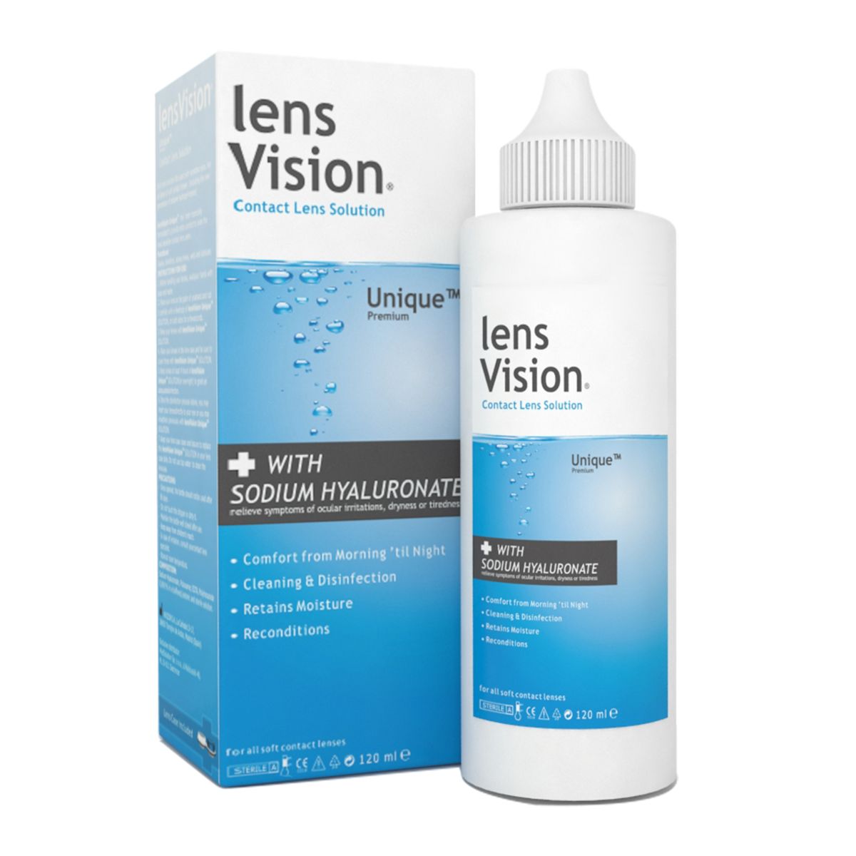 Lensvision linsvätska 120ml