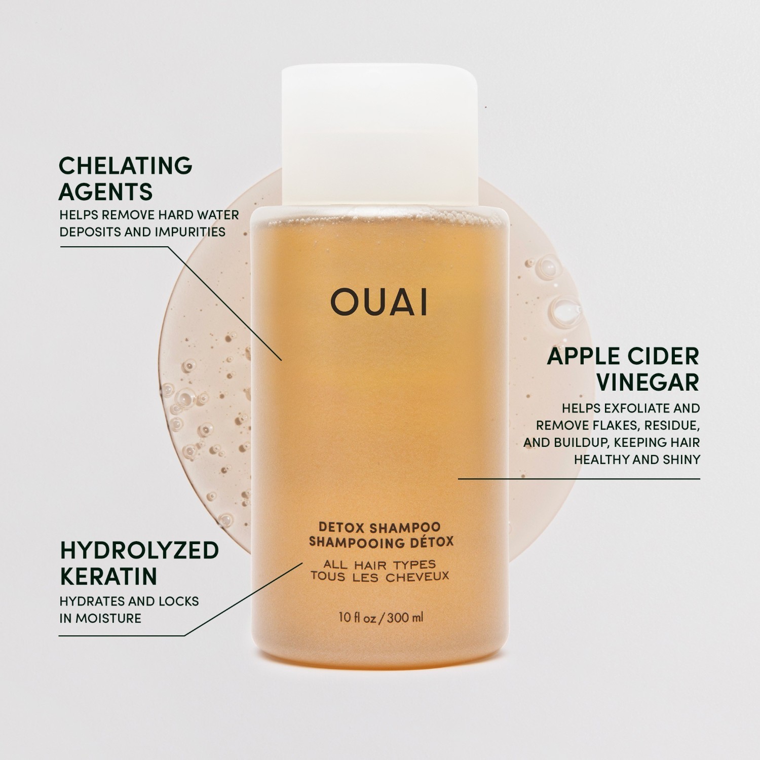 Ouai Detox šampón - 89 ml