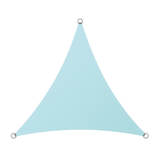 Waterproof Anti-UV Camping Shade Sail 3.6x3.6x3.6m Blue