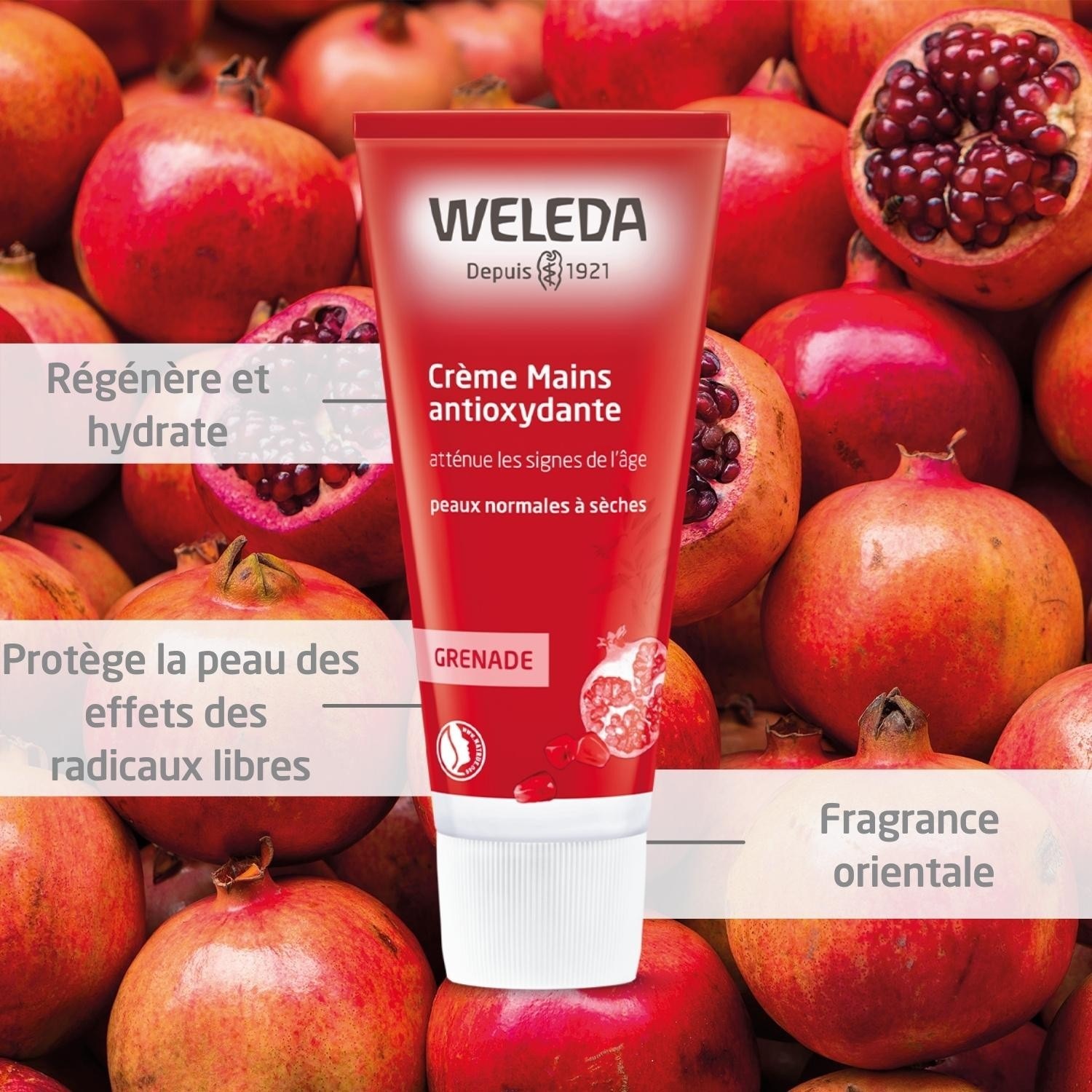 Weleda GRENADE Crème Mains antioxydante
