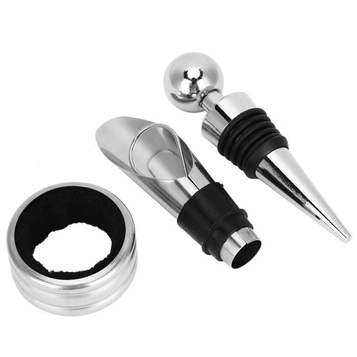Juego de 5 piezas de abridor de botellas de vino para el hogar, kit de sacacorchos, accesorio para vino, regalo