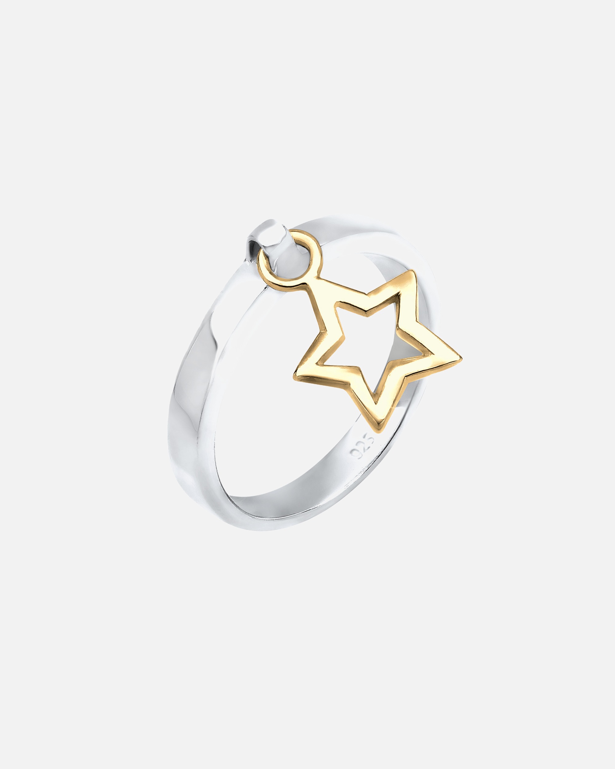 Elli Femmes pendentif étoile en argent sterling 925