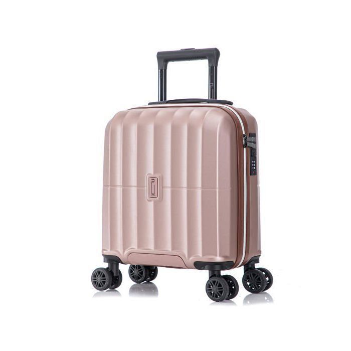 Valise Cabine - CELIMS FRANCE - Modèle 2025 - 45x36x20 cm - Rose Gold - Cadenas à combinaison