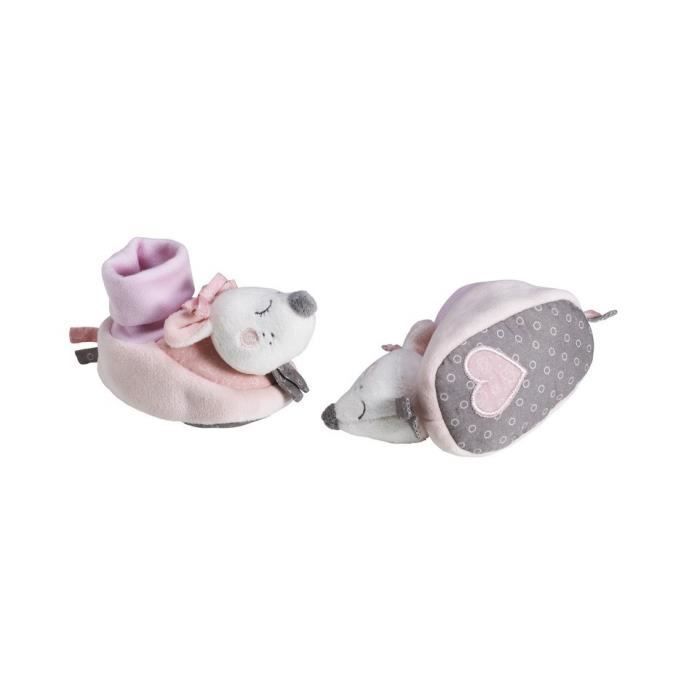 Patucos de bebé de 0 a 6 meses - SAUTHON - BABYFAN - Bell - Blanco