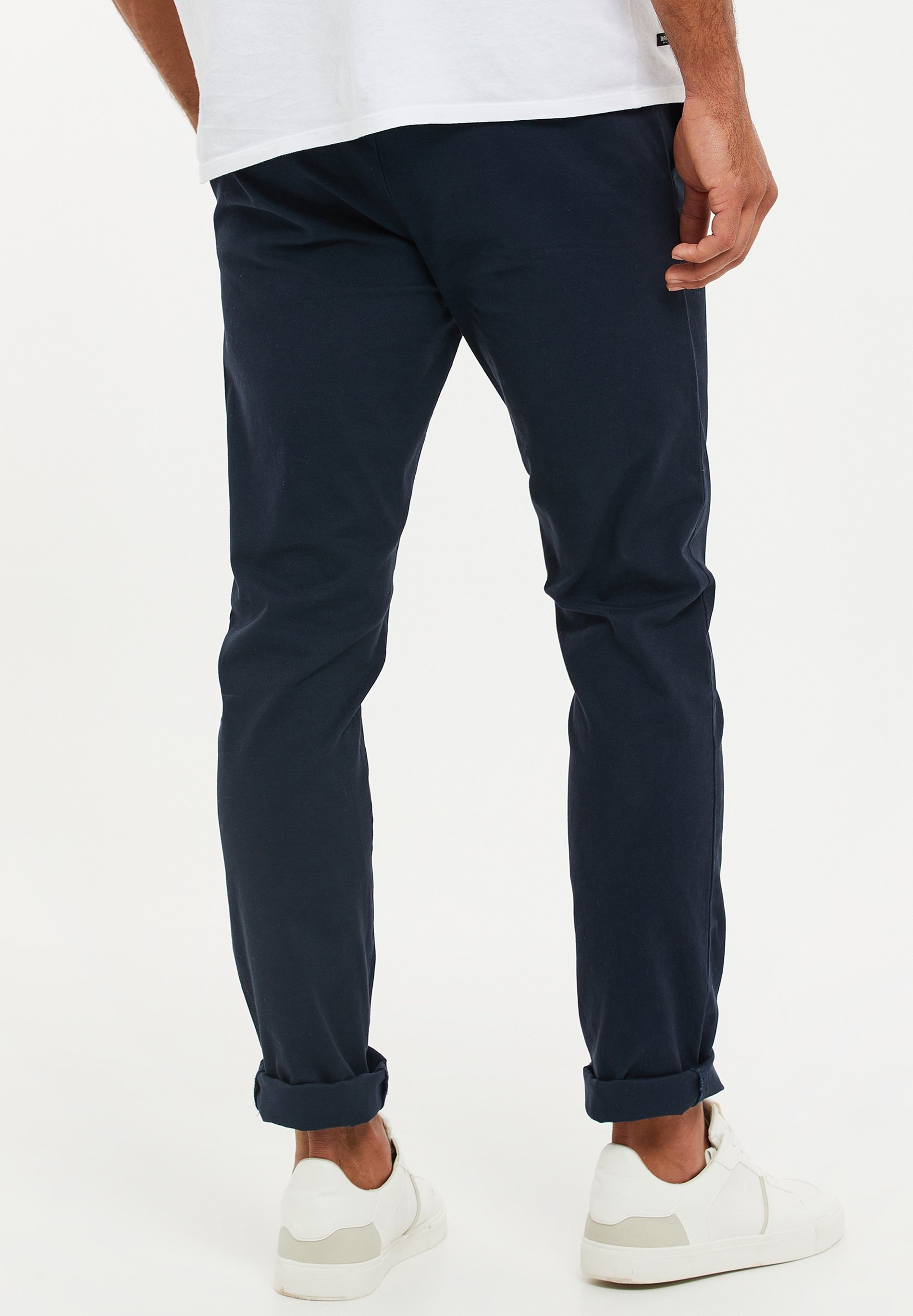 Versleten chino's - blauw