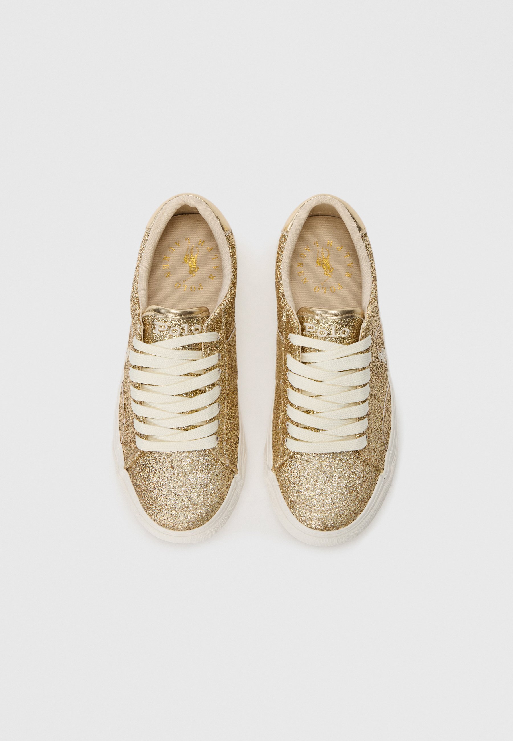 Polo Ralph Lauren RYLEY UNISEX - Sneakers - goudkleurig