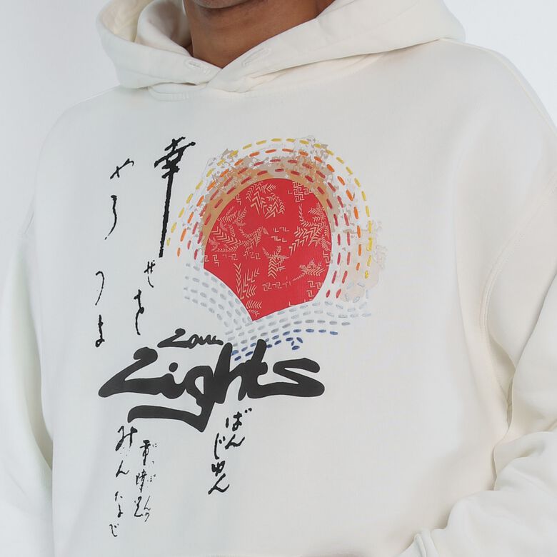 Hoodie met opkomende zon