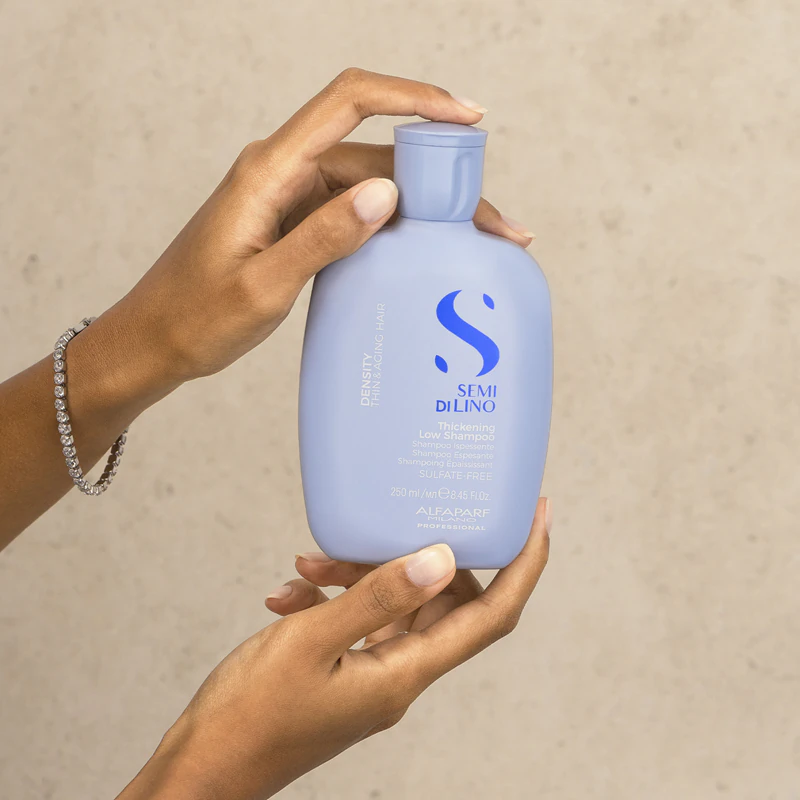 Alfaparf Milano Semi di Lino Shampoo Densificador para Cabelos Finos