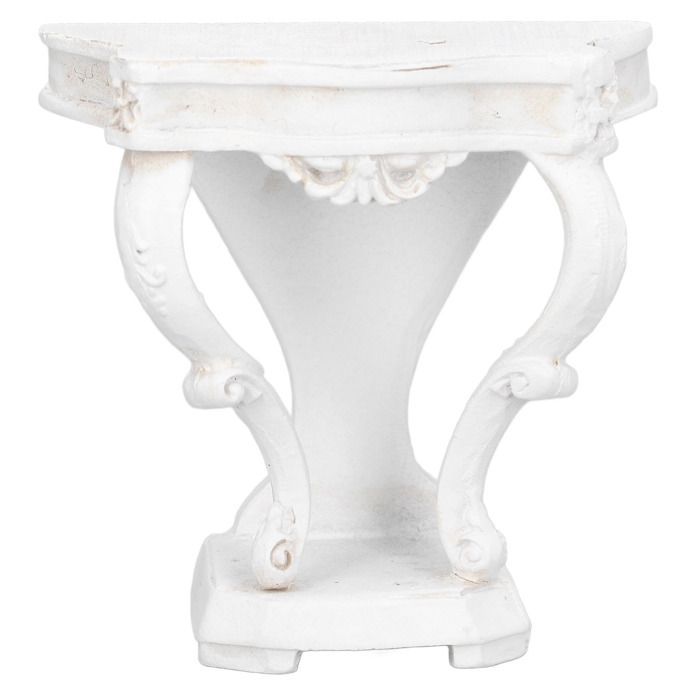 Buffet Miniature 1:12 Style Rococo Résine Armoire Latérale de Maison de Poupée pour Salon Maison de Poupée