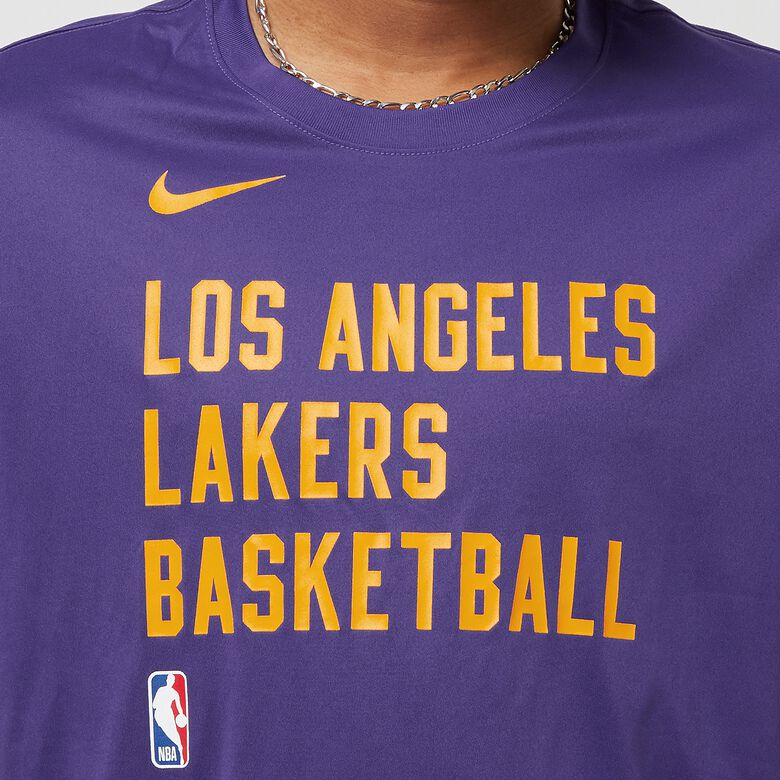 Maglietta a maniche lunghe NBA Los Angeles Lakers Dri-Fit Essential Print
