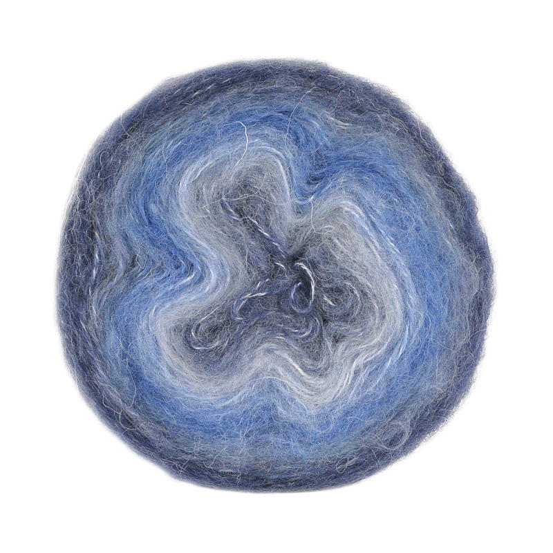 Filato Lokkipop, sfumatura denim chiaro/scuro