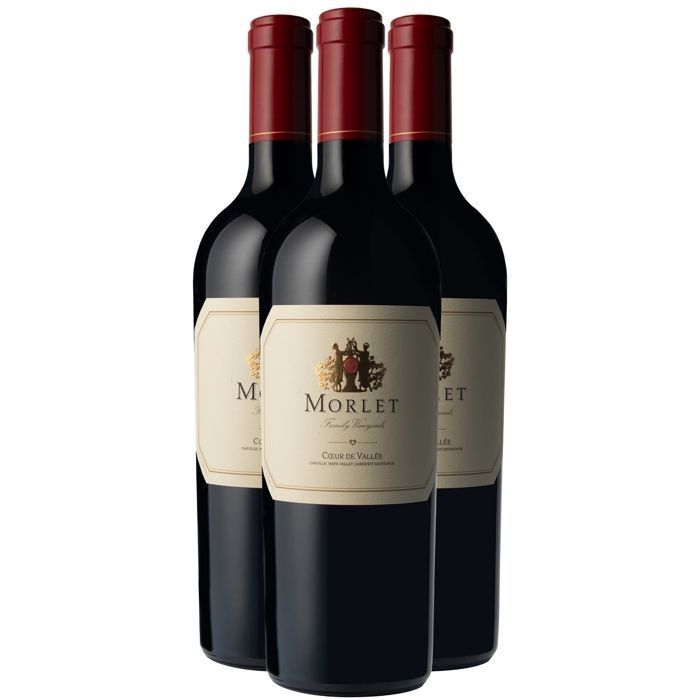 Morlet Estate Napa Valley Coeur de Vallée 2019 - Vin Rouge des Etats-Unis (3x75cl)