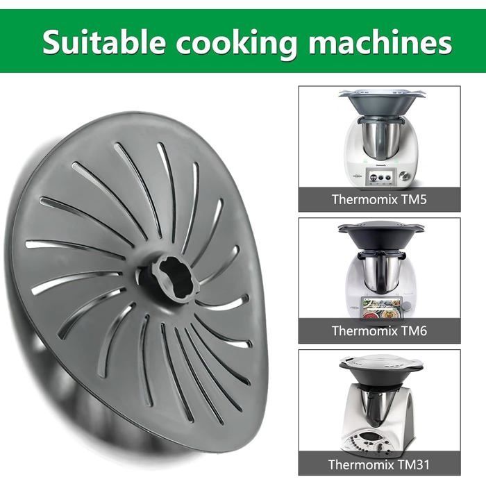 Disque de cuisson et couvercle protection des lames pour Vorwerk Thermomix, TM5, TM6,TM31, cuisson lente, accessoires thermomix