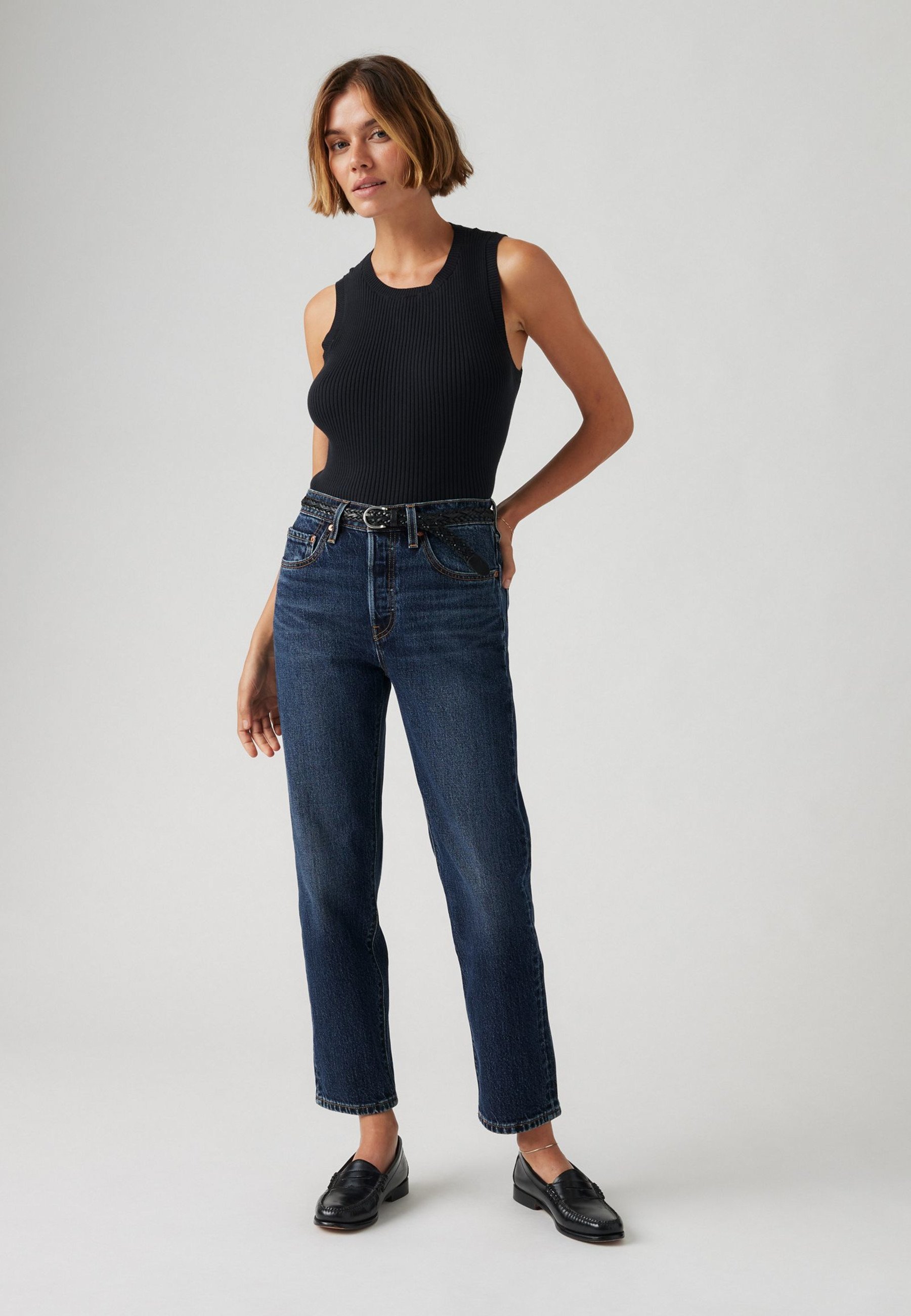 Levi's® 501® CROP - Jeans à jambes droites - Postulez maintenant