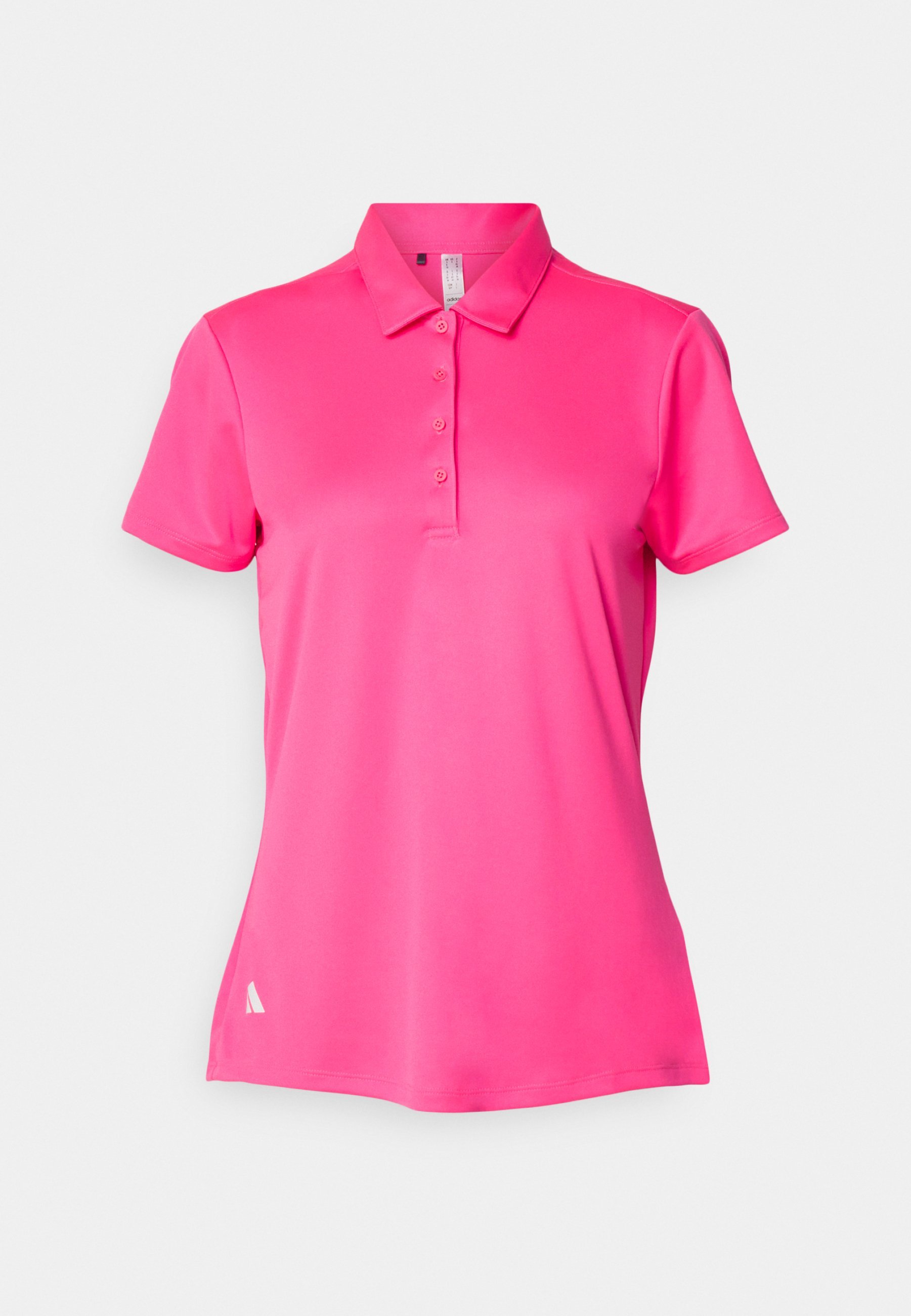 adidas Golf WOMEN'S SOLID PERFORMANCE SHORT SLEEVE - Polo tričko - solární růžová