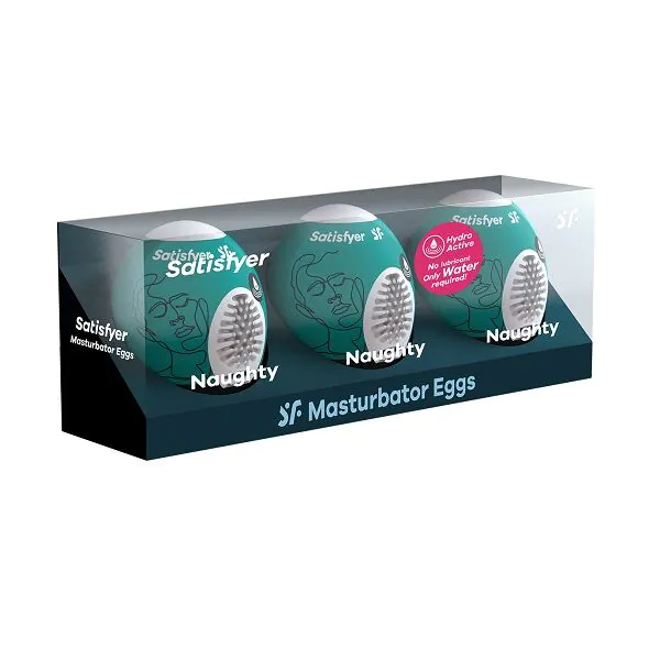 Satisfyer Masturbator Egg 3-częściowy Set Naughty