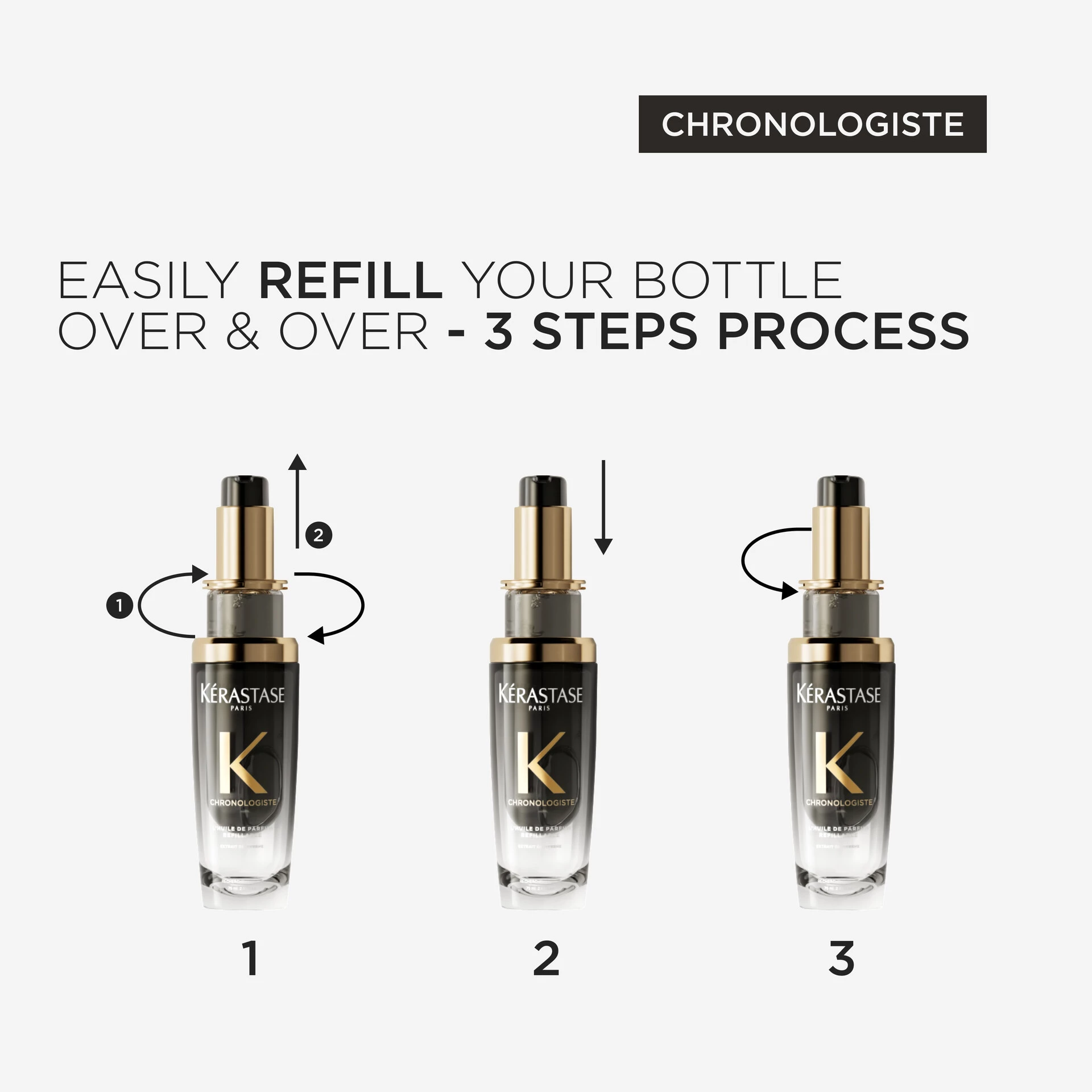 Chronologiste L'Huile De Parfum Refillable Hair 75 ml - Kérastase