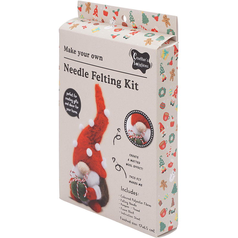 Kits de fieltro con aguja para principiantes