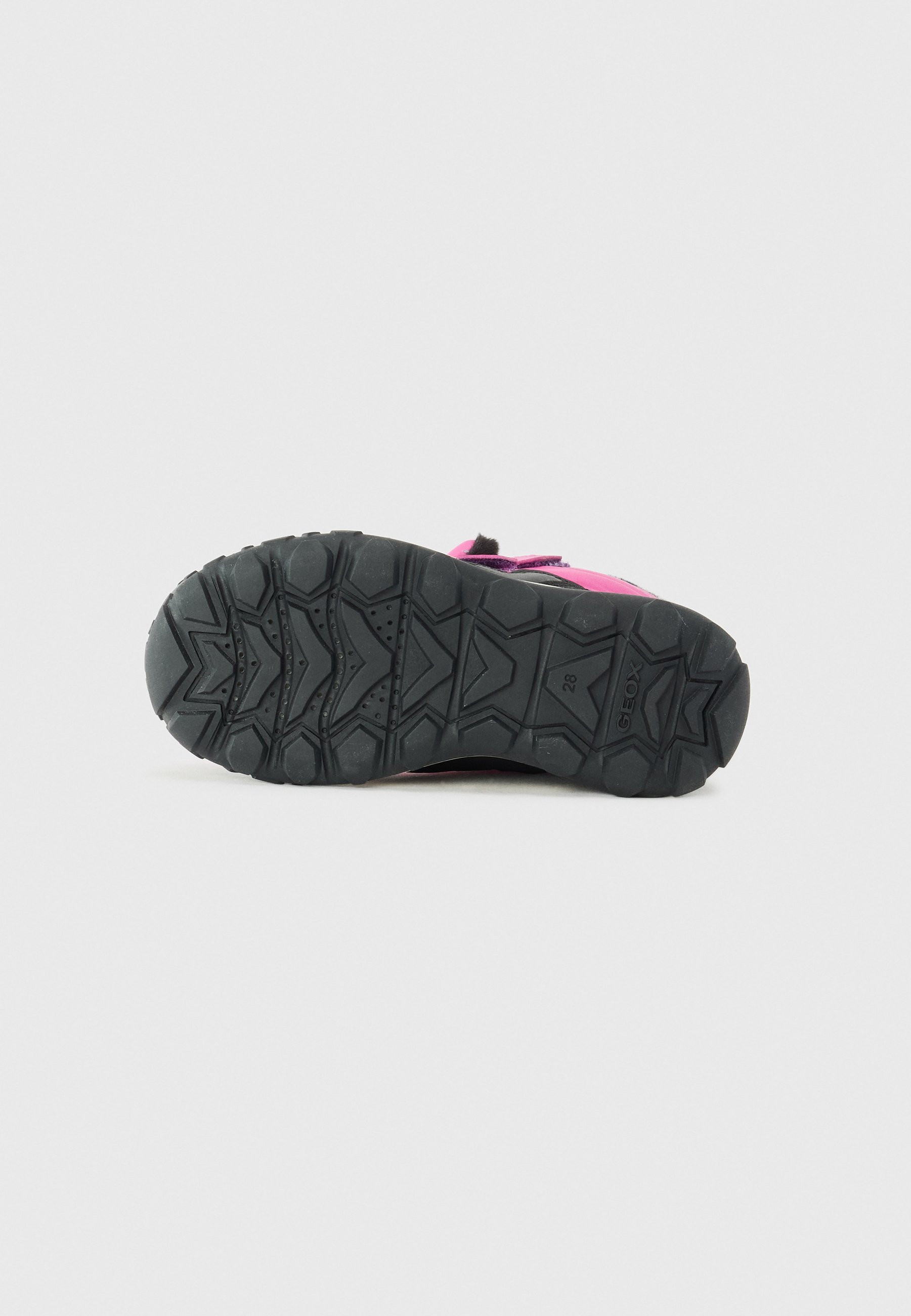 Geox TREKKY UP - Winterlaarzen - fuchsia/zwart