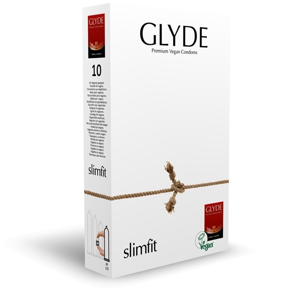Preservativi vegani Glyde Ultra Slimfit, confezione da 10 | Salute | Superdrug