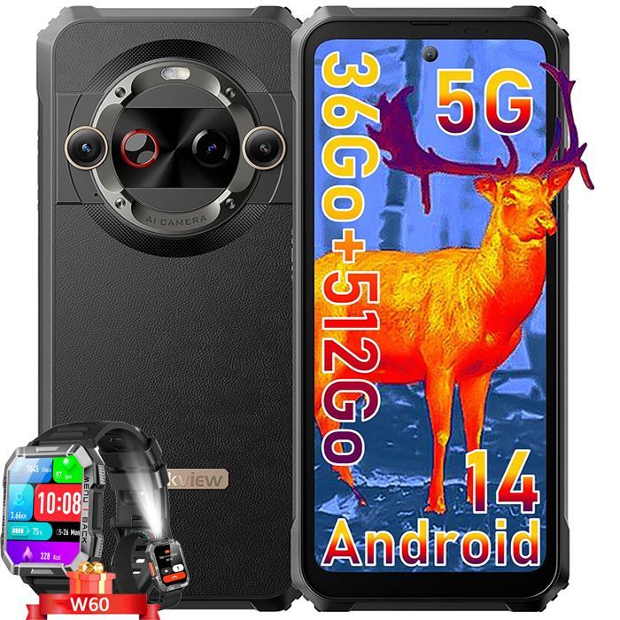 Blackview BL9000 Pro - Smartphone 5G incassable 6,78