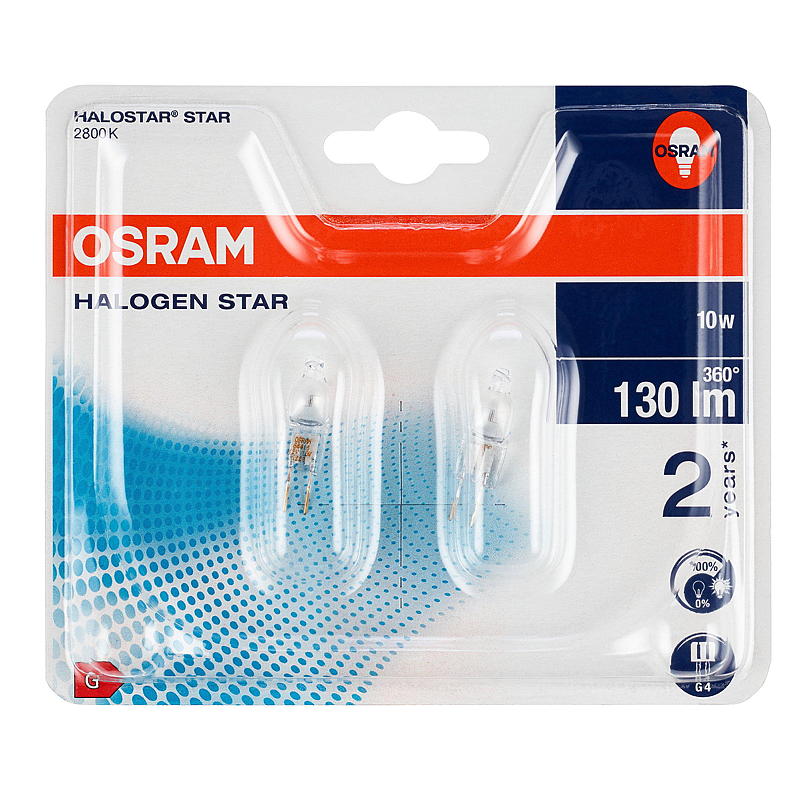 Osram Halogenlampe 145 lm 2er-Pack G4
