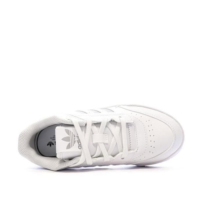 Baskets Blanches Junior Adidas Drop Step Low