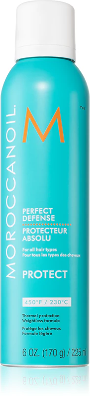 Tepelne ochranný sprej Moroccanoil Protect na použitie pri používaní žehličiek na vlasy a kuličiek