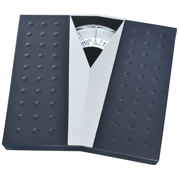 Waga łazienkowa czarna mechaniczna 120 kg