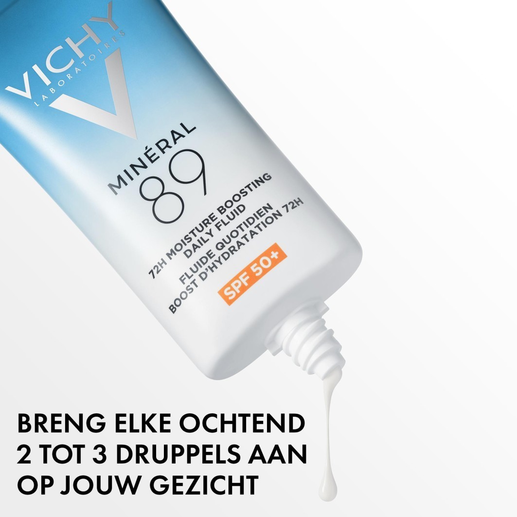 Vichy mineralna dnevna krema 89 72h hidratantna dnevna krema SPF 50+ - 50 ml