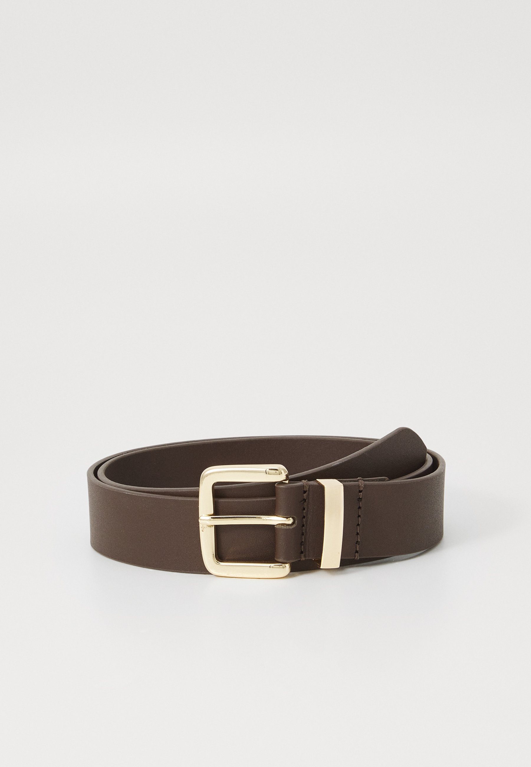 Zign Leren Unisex Riem - bruin