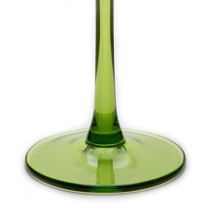 6 copas de vino alsacianas con diseño HANSI