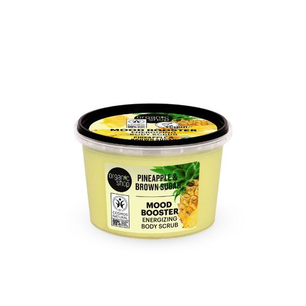Bio-Shop Energetisierendes Körperpeeling Ananas & Zucker 250 ml